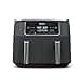 Ninja DZ201 Foodi 6-in-1 2-Basket Air Fryer with DualZone Technology, 8-Quart Capacity, and a Dark Grey Stainless Finish - 1