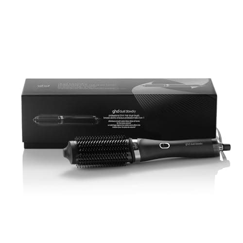 ghd Duet Blowdry - Cepillo Secador de Pelo 2 en 1,De Mojado a Moldeado Sin Daño Térmico,x3 Veces Más Volumen, Resultados Duraderos Hasta 24h - Para Todo Tipo de Cabello - Color Negro,(Enchufe Europeo)