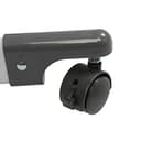 Willonin Culla Co-sleeping con materasso e zanzariera 2 in 1 Lettino Co-sleeping per neonati da 1 a 36 mesi (92 * 58 * 70-87cm, Grigio) - 8