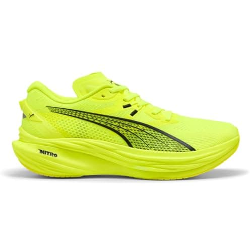 Puma Deviate Nitro 3 - Scarpe da Corsa da Uomo, Yellow Alert Puma Black, 26.5 cm