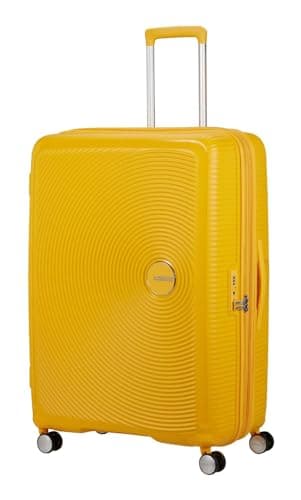 American Tourister Soundbox Spinner 80/30 TSA EXP Trolley Golden Yellow