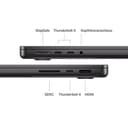 Apple MacBook Pro 14,2" Laptop mit M5 Chip, 10-Core CPU, 10-Core GPU: Entwickelt für Apple Intelligence, Liquid Retina XDR Display, 16GB gemeinsamer Arbeitsspeicher, 512GB SSD Speicher; Space Schwarz - 5