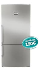 Bosch KGN86AIDR Serie 6, Frigorifero combinato da libera installazione, Total No Frost, VitaFresh XXL, Tecnologia Inverter Intelligente, PerfectFit, Acciaio, XXL, 186x86 cm - 11