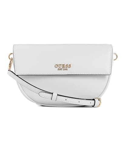GUESS Cerelia Flap Shoulder Bag White