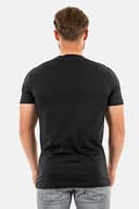 Calvin Klein Herren T-Shirt Kurzarm Core Monologo Slim Fit, Schwarz (Ck Black), M - 4