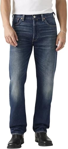 Levi's Men's 501 Original Fit Jeans, On the Borderline, 34W / 32L