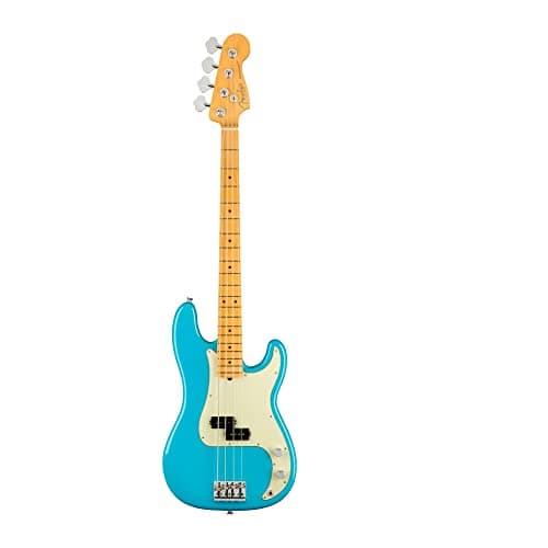 Fender American Professional II Precision Bass MN (Miami Blue) - Basso elettrico a 4 corde