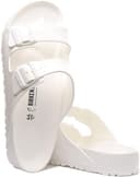 Birkenstock Herren Arizona Eva Pantoletten, Weiß, 43 EU - 4