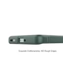 ESTH® Liquid Silicone Hülle für Realme GT 6T 5G/Realme GT Neo6/GT Neo6 SE mit Antibakteriellem Schutz und Kratzfestes weichem Mikrofaserfutter, Rundumschutz Stoßfeste Handyhülle Case, Grün - 7