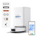 XIAOMI Robot Vacuum 5 Pro - Succión de 20.000 Pa, IA para Evitar obstáculos, Detección automática de Suciedad, Láser dToF, Brazos robóticos duales, Autolimpieza a 80 °C para Mejor Rendimiento - 1