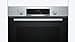Bosch - Horno Multifunción con vapor, Serie 4, 60 cm. de ancho, Pirólis, 3D Hotair, Acero, HQA574ES3 - 3