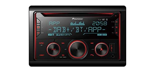 Pioneer FH-S820DAB 2DIN CD Car Radio with DAB+, Bluetooth Hands-Free Kit, Front AUX & USB Connection