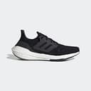 adidas Women's Ultraboost 22 Running Shoe, Black/Black/Black, 9.5 - 4