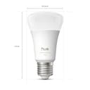 Philips Hue Smart LED A60 Lampe, White Ambiance, E27 Fassung, 8,1W, Vollspektrumlicht 1000K-20000K, 1100 Lumen, dimmbar, kompatibel mit Alexa, Google Assistant und Apple Home, 2er Pack - 10