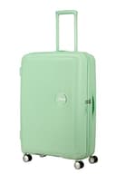 American Tourister Soundbox - Valigia Rigida Grande, 77 cm - Trolley con 4 ruote, Serratura TSA, Espandibile e Leggera, 97/110L, Verde (Pastel Green) - 12