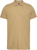 Tommy Jeans Tjm Slim Placket Polo Ext Dm0Dm20676, Polo a Maniche Corte, Uomo, Beige (Relic Tan), M - 7