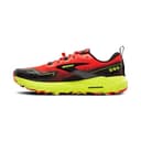 BROOKS 1104261D656 Cascadia 18 Men Cherry Tomato/Lime/Black UK 9 - 5