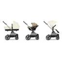 CYBEX Gold Kinderwagen EOS Lux 2-in-1, Reisesystem, Ab Geburt bis 22 kg (ca. 4 Jahre), Seashell Beige - 7
