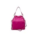 Cheval Firenze Schultertasche Nicole, echtes Leder, hergestellt in Italien, fuchsia - 4