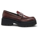 Hugo Kris Newloafer Brom, Mocasines Mujer, marrón Oscuro, 36 EU - 3