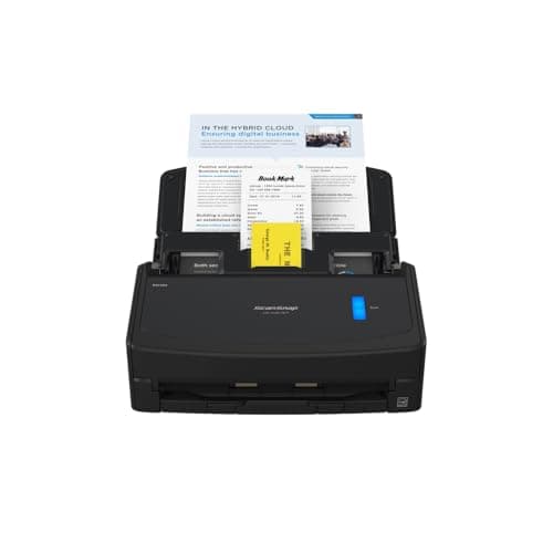 ScanSnap iX1400 Desktop Document Scanner (Black) - A4, Duplex, USB 3.2 with ADF