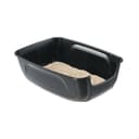 Ferplast Arenero Gato, XXL, Abierto, Fácil Limpieza, Negro, L 67 × A 49 × A 24 cm - 8