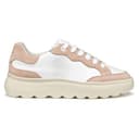 Geox - D SPHERICA EC4.1 A, Zapatillas Mujer, White/Nude, - 4