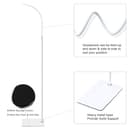 67" Adjustable Height Baby Monitor Floor Stand Holder for Nanit Pro Smart Monitor & Flex Stand,Owlet Cam/Cam 2 /Owlet Duo 2, Baby Monitor,Also Cameras with 1/4 Thread Connection - 8