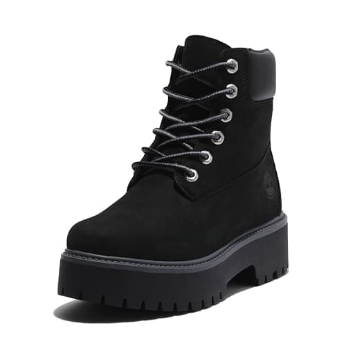 Timberland Stivali Stone Street 6 Inch Waterproof Taglia 40 Codice TB1A5RH5015 Nero Donna