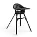 Seggiolone Stokke Clikk, Nero notte - Seggiolone All-In-One con Vassoio + Imbracatura - Leggero e facile da trasportare - Ergonomico e regolabile - Adatto ai bambini dai 6 ai 36 mesi, fino a 15 kg - 1