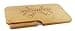 LASERHELD Wooden Bread Board with Engraving "Holzmacher" and Knife, 26 x 15 cm, Breakfast Board, Wooden Chopping Board, Snack Board, Gift for Woodmakers, Lumberjacks as Father's Day Gift - 4