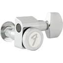 Fender Meccaniche Bloccanti per Chitarra Elettrica Stratocaster/Telecaster, Asta Corta, Set di 6, Cromo - 2