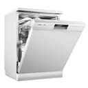 COMFEE' CDWPF1201PW-WE-EU Lavavajillas de libre instalación, 60cm, 49dB con 12 cubiertos, 8 programas Control por botón, Blanco - 2