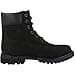 Timberland - 6 In Premium Waterproof (Wide Fit), Botas Clasicas Mujer, Negro (Black Waterbuck), 37 EU - 4