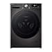 LG W4WR70E6YB Front Load Washer Dryer 11 - 6 kg, Class A/D, 60 x 62 x 85 cm, Wi-Fi, AI Direct Drive, Deep Cleaning with Steam, TurboWash 360, Large Capacity, Tempered Glass Exterior Door, Black - 1