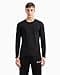 Armani Exchange Camisa Manga Larga para Hombre, Negro (Black 1200), S - 5