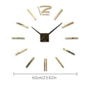 Orologio muto da parete - di 1-2 cm da parete fai-da-te senza cornice, diameter 60 cm Adesivo moderno Orologio da paretee a specchio 3D decor sticker kit orologiio fai da te per la casa Soggiorno - 3