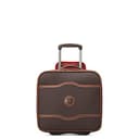 Delsey Gepäck Paris Chatelet Air 2.0 Softside mit 2 Rollen, unter dem Sitz verstaubar, Braun, Carry-on 16 Inch - 1