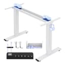 FLEXISPOT E1 PRO Tavolo Regolabile in Altezza a 2 Motori con Memoria Intelligente, Standing Desk Elettrico Motorizzato - 1