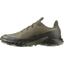 Salomon Alphacross 5 Gore-Tex wasserdichte Herren Trail-Laufschuhe, Outdoor-bereit, Wasser- und Wetterschutz, Anhaltender Komfort, Olive Night, 42 2/3 - 7