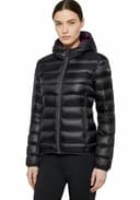 NORWAY PIUMINO DONNA INVERNALE - GIUBBOTTO DONNA 110 GRAMMI - GIACCA INVERNALE IMBOTTITA (IT, Testo, XL, Regular, Regular, 849658 BLACK) - 1