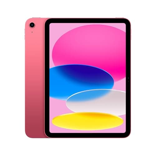 Apple iPad de 11 Pulgadas: Chip A16, Modelo de 11 Pulgadas, Pantalla Liquid Retina, 256 GB, Wi Fi 6, cámaras Frontal y Trasera de 12 Mpx, Touch ID, autonomía para un día Entero – Rosa