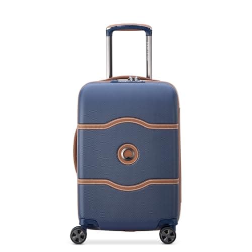 DELSEY PARIS - CHATELET AIR 2.0 - Valigia da cabina rigida 55 cm x 35 cm x 25 cm - 38 L - S - Blu navy