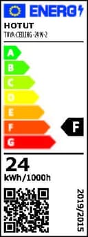 HOTUT RGB Ceiling Light 24W Dimmable LED Ceiling Light,WiFi Bathroom LED Lights Ceiling,Remote & APP Control,2700K-6500K,Round Flush Smart Ceiling Lights Work with Alexa Google Bluetooth for Bedroom - 11