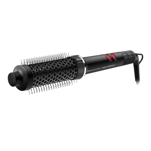 Rowenta x Karl Lagerfeld Powerbrush, Spazzola Termica in Ceramica da 38 mm, Temperatura Regolabile e Generatore di Ioni, per Capelli con Volume Extra, Design Ergonomico e Facilità d'Uso, UB572LE0