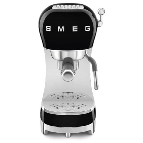 Smeg ECF02RDEU Siebträger Espresso-/Kaffemaschine black