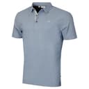 Calvin Klein Mens Prep Campus Oxford Polo Shirt - Denim Blue - M - 1