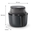 Philips Airfryer Serie 3000 7.2L, Finestra di Cottura, Friggitrice ad aria 16-in-1, Tecnologia RapidAir Plus, Rimozione Grassi, App Ricette HomeID, Facile da Pulire (NA340/00) - 8