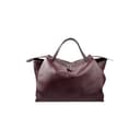 Cheval Firenze Algedi Handtasche, echtes Leder, hergestellt in Italien, bordeaux - 1