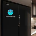 Cecotec Frigorífico 3 puertas Bolero CoolMarket TDW 548 Black Glass E, Clase E, 548 L, Diseño T Door, Compresor Inverter Plus, Total No Frost, Metal Cooling, Multi AirFlow, Fast Cooling & Freezing - 12
